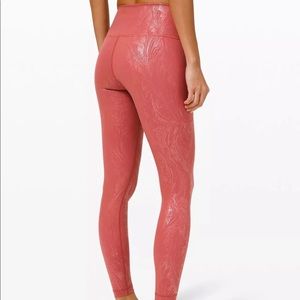 Lululemon wunder under high rise leggings